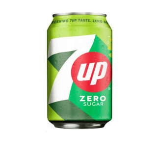 7up Zero Sugar Free 330 ml “including 0.15 c Return Deposits”