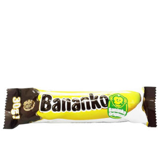 Chocolate Covered Foam With Banana Flavour Bananko Original 30 g.