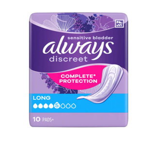 Liners Always discreet 5 Long 10 pads