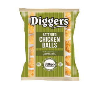 Battered Chicken Balls Diggers 800 g. /Frozen/Halal.