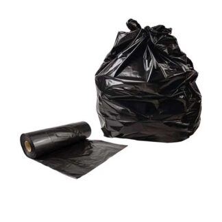 Black Sacks (Waste Bags) Roll 66x110cm. 25 pcs.