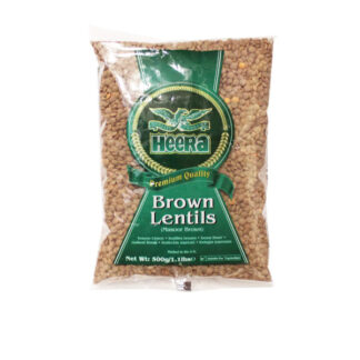Brown Lentils Heera 500 g.