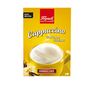 Cappuccino Vanilla Cream Franck 8 Sachet 18.5 g.