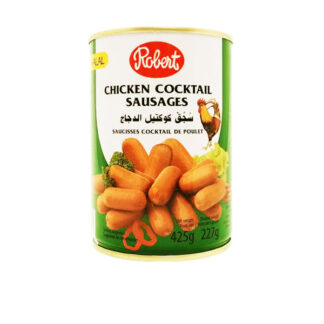 Chicken Cocktail Sausages Can Robert 425 g. /Halal