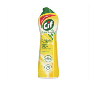 Multi Purpose Cream Cleaner Yellow Lemon Cif 500 ml.