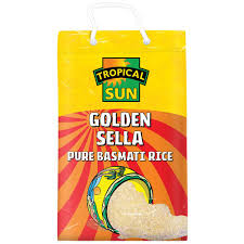 Basmati Rice Golden Sella Tropical Sun 5 kg.