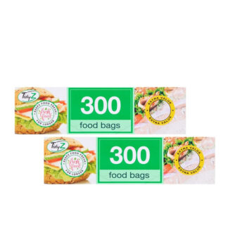 Standart Food Sandwich Bags 17x19 cm. TidyZ 300 pcs.