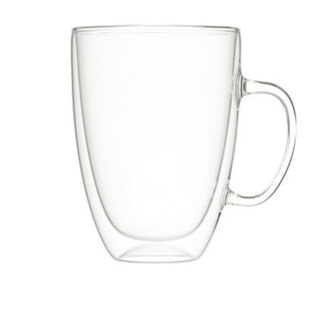 Glass Cup Coffee 350 ml.