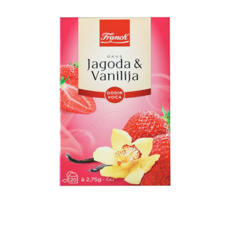 Tea Strawberry&Vanilla Franck 20 bags (1 pack.)