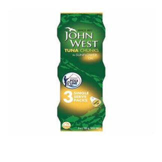 Tuna in Sunflower Oil John West 3 in 1 3x80 g.