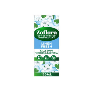 Concentrated Disinfectant Linen Fresh Zoflora 120 ml.