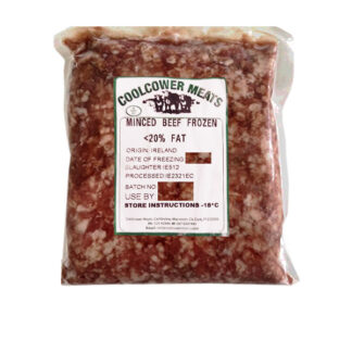 Minced Beef Coolcower 1 kg. /Frozen/Halal.
