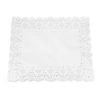 Paper Lace Rectangular 12.5"x18" 10pcs