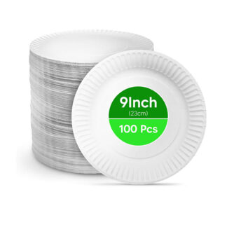 9" Paper Plates (100 pcs.)