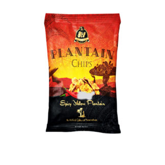 Plantain Spicy Yellow Chips Olu Olu 60 g.