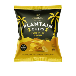 Plantain Sweet Yellow Chips Olu Olu 60 g.