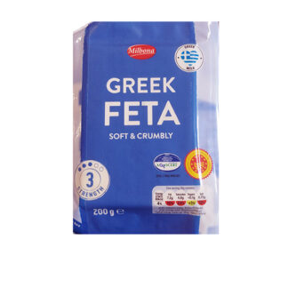 Greek Feta Millbona Soft&Crumbly 200 g.