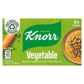 Knorr Seasoning Stock Cubes Vegetable 8 pcs. 80 g.