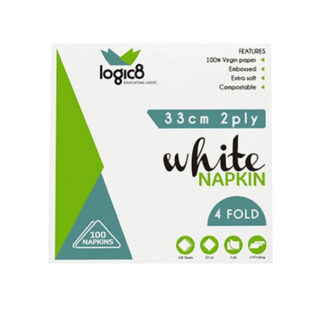 White Napkin Extra Soft Logic 8 100 pcs.