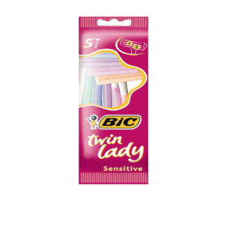 Sensitive Razor N:2 Twin Lady Bic (5 pcs.)