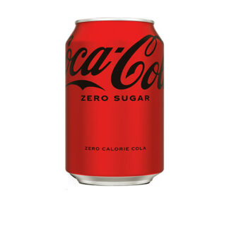 Drink Coca-Cola Zero 330 ml. "Including 0.15c Return Deposits" Sugar Free