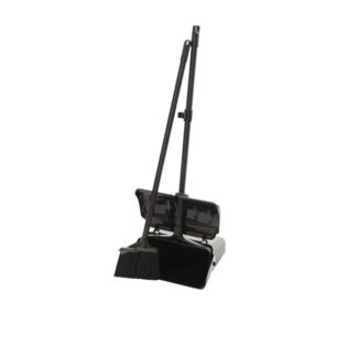 Long Handle Black Closed Head Dustpan Set Dosco 1 pcs.
