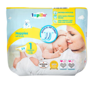 New Born Pants Pampers Size N1 Lupilu 24 pcs.