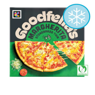 Stonebaked Thin Pizza Margherita Goodfellas 334 g.