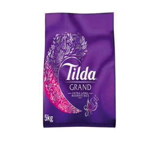 Rice Long Grain Tilda Grand Extra 5 kg.