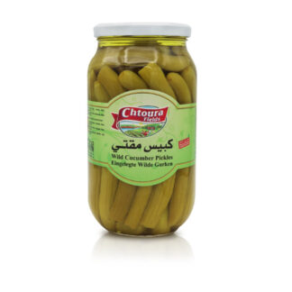 Wild Cucumber Pickles Chtoura 850 g.