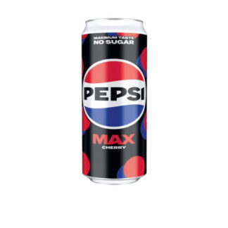 Pepsi Max Cherry Sugar Free 330 g. "Including Deposit 15c. "