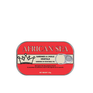 Sardines In Vegetable Oil African Sea 125 g.