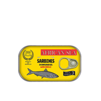 Sardines In Vegetable Oil/Chillie African Sea 125 g.
