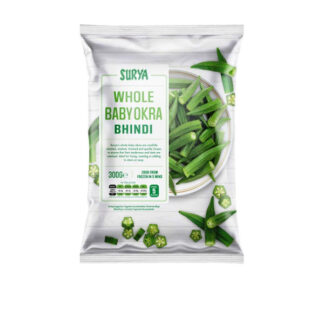 Whole Baby Okra Surya 300 g. Frozen/Halal