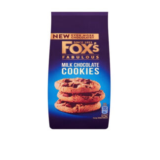 Biscuit Cookies Milk Chocolate Fox’s 180 g.