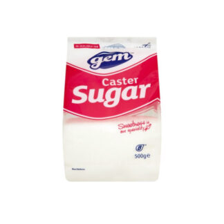 Caster Sugar Gem 500 g.
