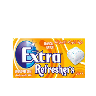 Chewing Chill Gum Tropical Flavour Extra 15.6 g. /Sugar Free