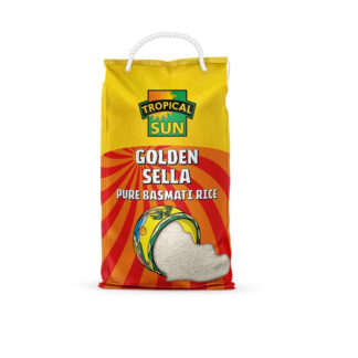 Basmati Rice Golden Sella Tropical Sun 10 kg.