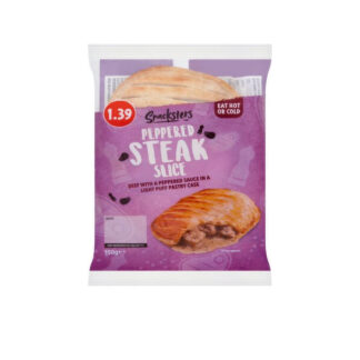 Peppered Steak Slice Snacksters 150 g. Ready to Eat