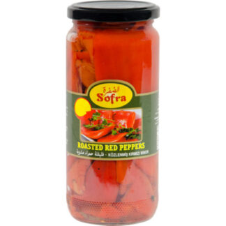 Red Peppers Roasted Sofra 480 g.