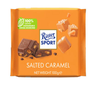 Chocolate Bar Salted Caramel Ritter Sport 100 g.