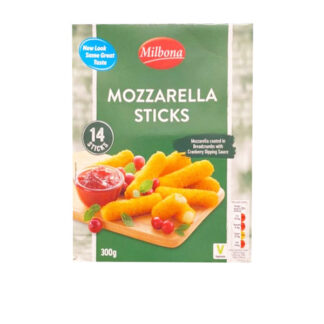 Mozzarella 14 Sticks Milbona 350 g.