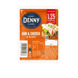 Ham/Chicken 10 Slices Denny 90 g.
