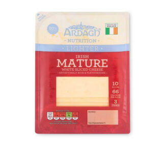 Irish Mature White Sliced Cheese Ardagh 200 g.