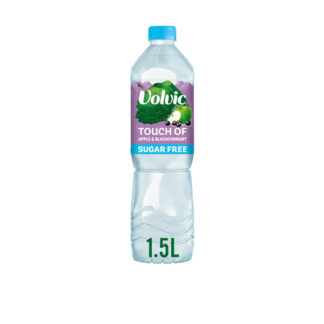 Still Water Apple/Blackcurrant Volvic 1.5 l. “Including +25 c Return Deposits”