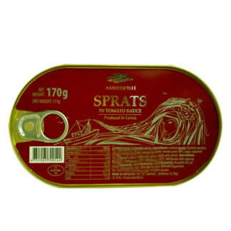 Sprats In Tomato Sauce Amberfish 170 g.