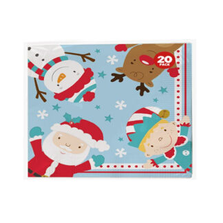 Christmas Napkins 3 Ply 20 pack
