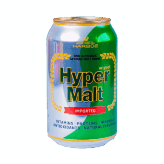 Hyper Malt Drink Non-Alcoholic 330 ml.