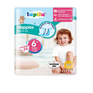 Nappies Soft/Dry N:6+ Lupilu 26 pcs.