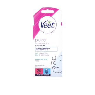 Wax Strips Pure Inspiration Sensitive Face Veet (20 pcs.)